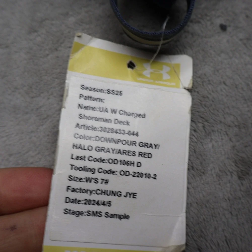 Under Armour‎ Womens 7D Deck Boots Blue Charged Shoreman Waterproof NWD